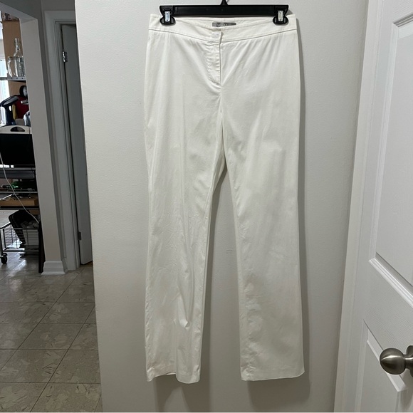 MAXMARA SOLID WHITE TROUSERS - Picture 3 of 12